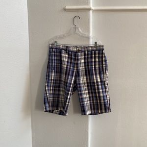 An Original Penguin Munsingwear Men's Plaid Shorts Size 34 NWOT‎